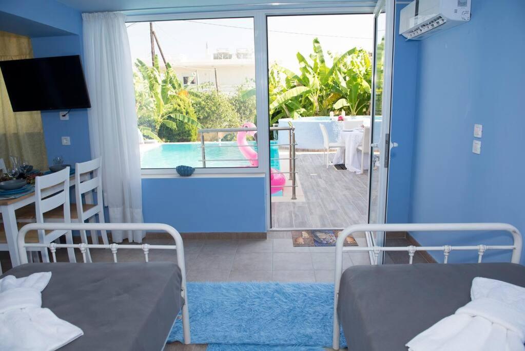 Valantas Garden Suite Lardos Buitenkant foto
